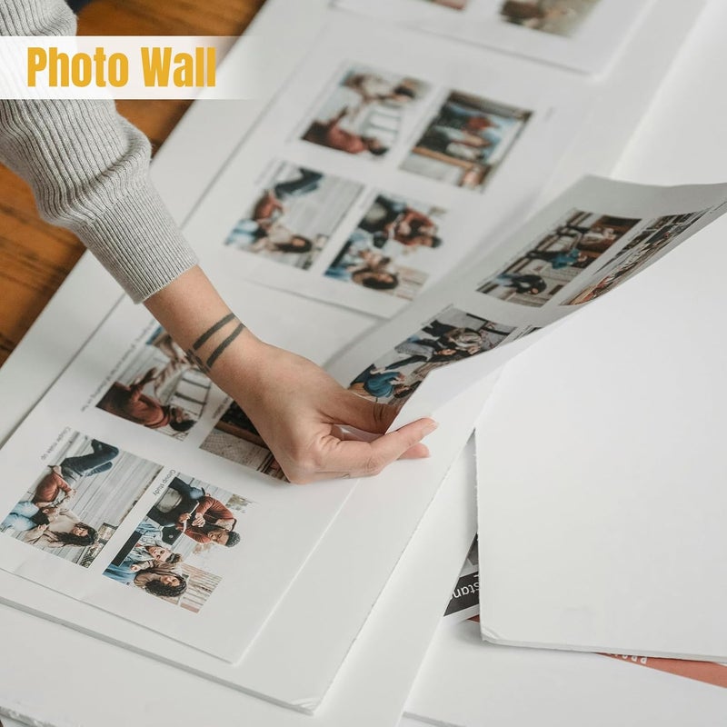 AIKUPNEY 6 عبوات من لوح الفوم الأبيض 24"x36"، بسماكة 0.23" لوح فوم للمشاريع، لوح ملصقات أبيض للرسم، العرض، ومشاريع الحرف اليدوية - Image 5